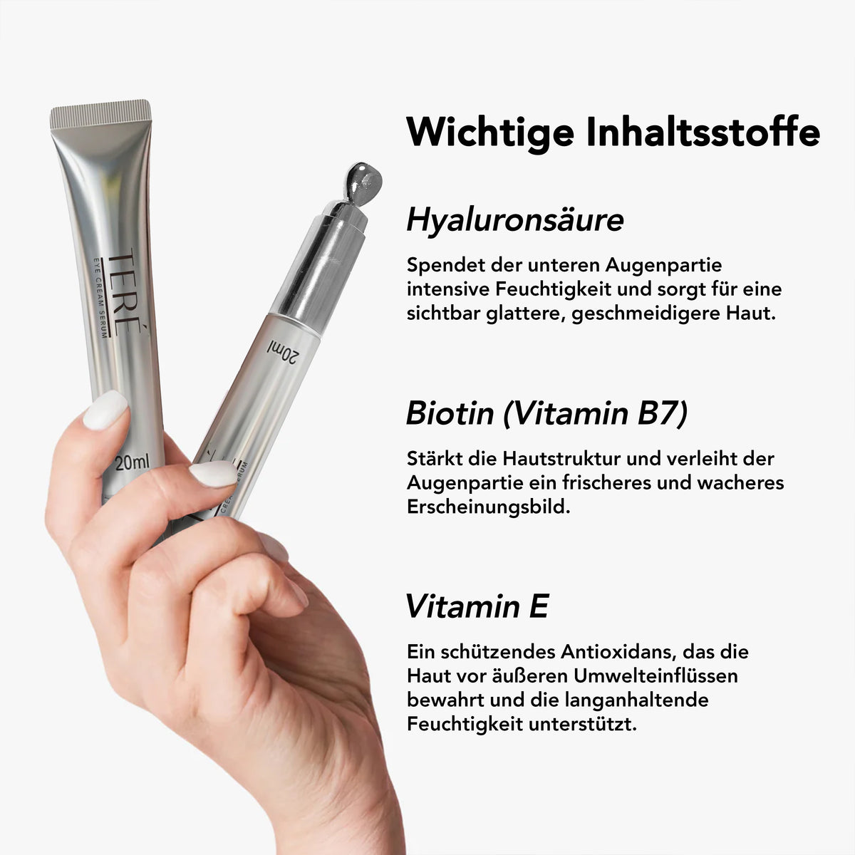 Teré Øjenmassage Behandlingsserum